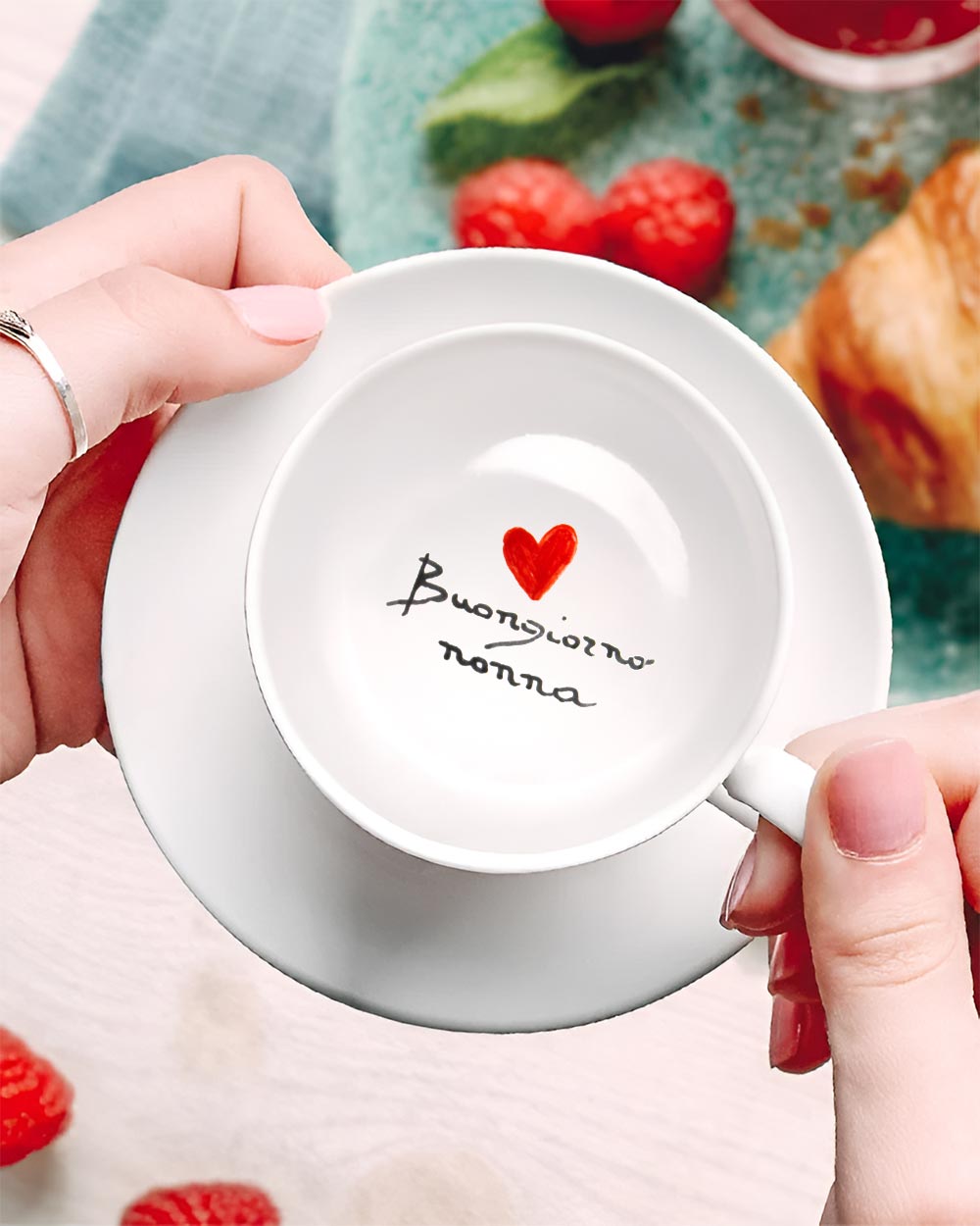 Tazzina da Caffè con Messaggio Segreto per i Nonni - Idea Regalo Festa dei Nonni, Compleanno Nonni, Annuncio Gravidanza - immagine 25