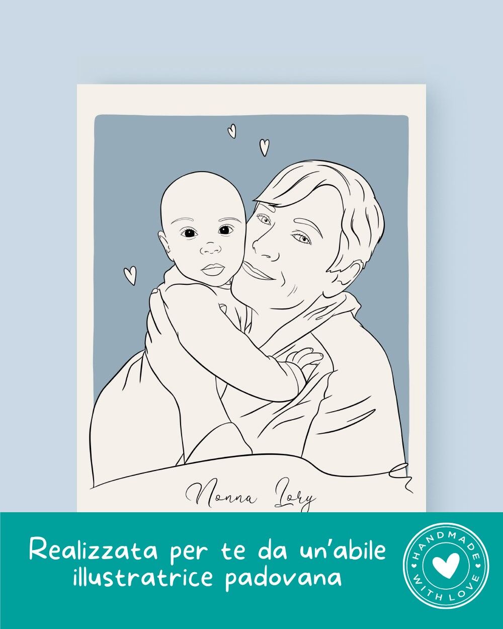 illustrazione-ritratto-line-art-a-partire-dalla-foto-idea-regalo-festa-dei-nonni