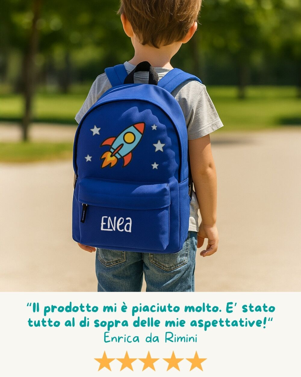 Zainetto Asilo Personalizzato con Nome e Personaggio - Zaino Scuola Materna per Bambini - Zainetto Sport Personalizzato - immagine 18