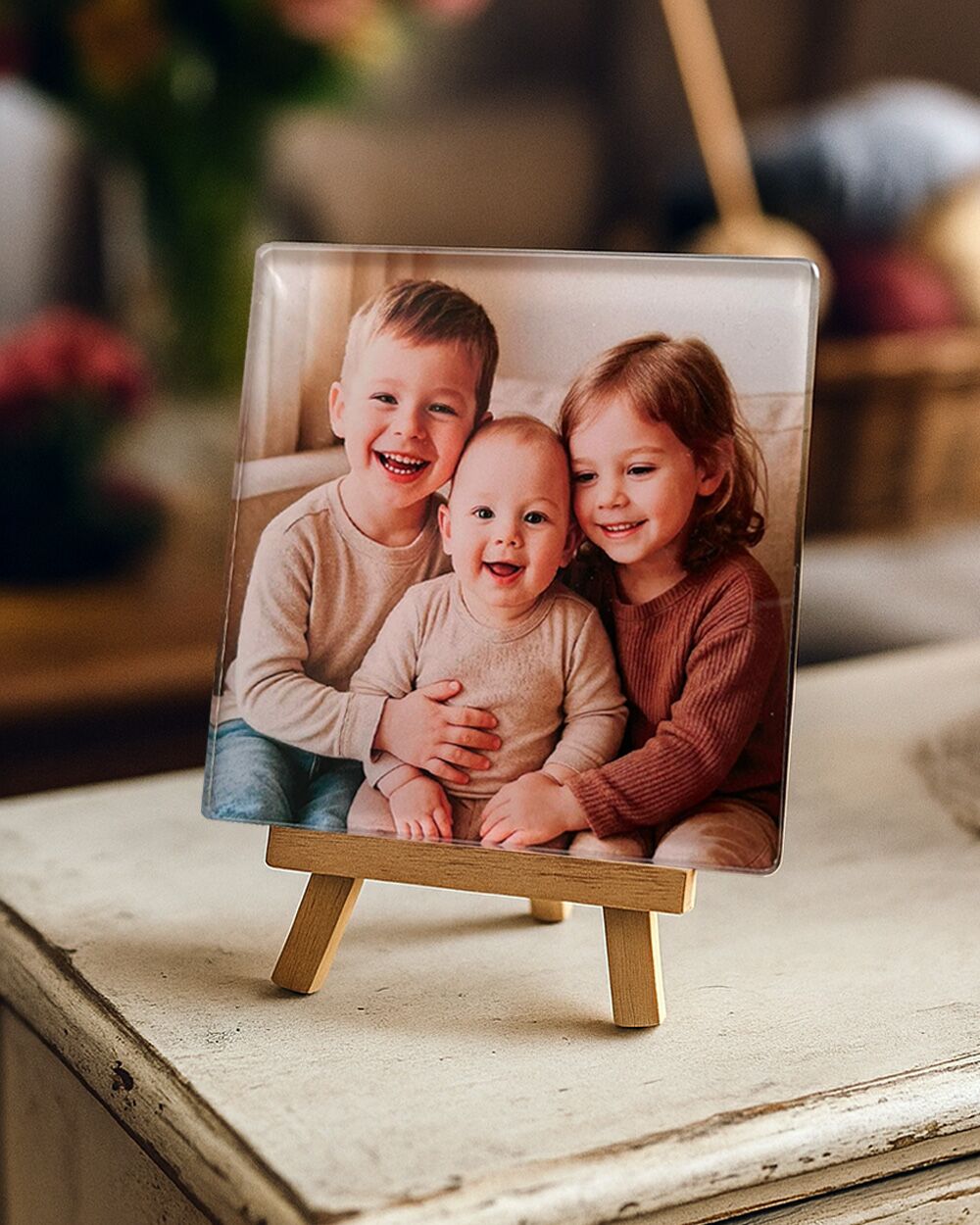 piastrella-su-cavalletto-con-foto-nipoti-bambini-regalo-personalizzato-nonniiw