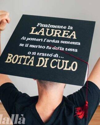 Tocco Laurea Botta Di Culo Regalo Divertente