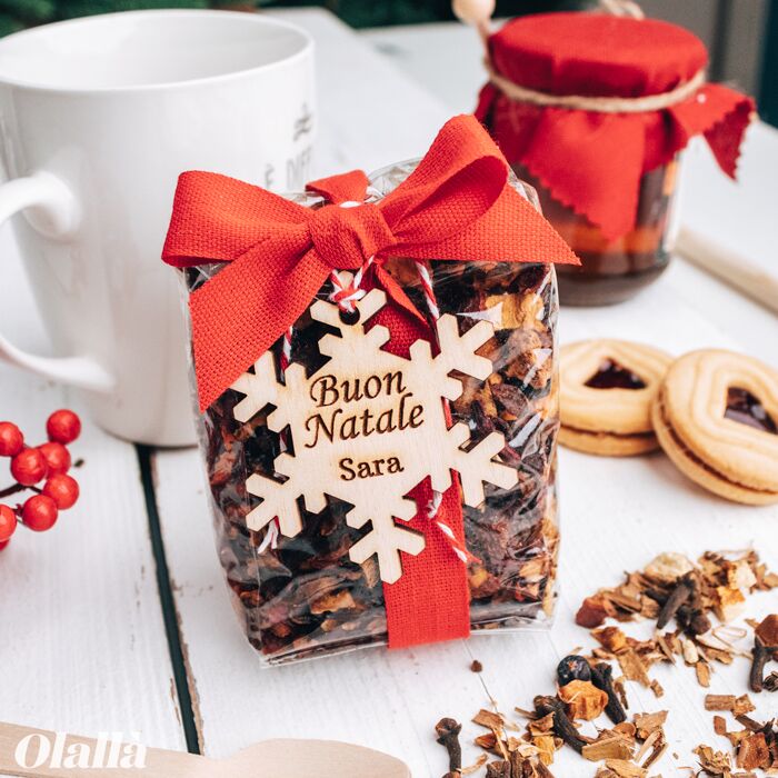 Tisana Personalizzata Regalo Economico Gastronomico Natale
