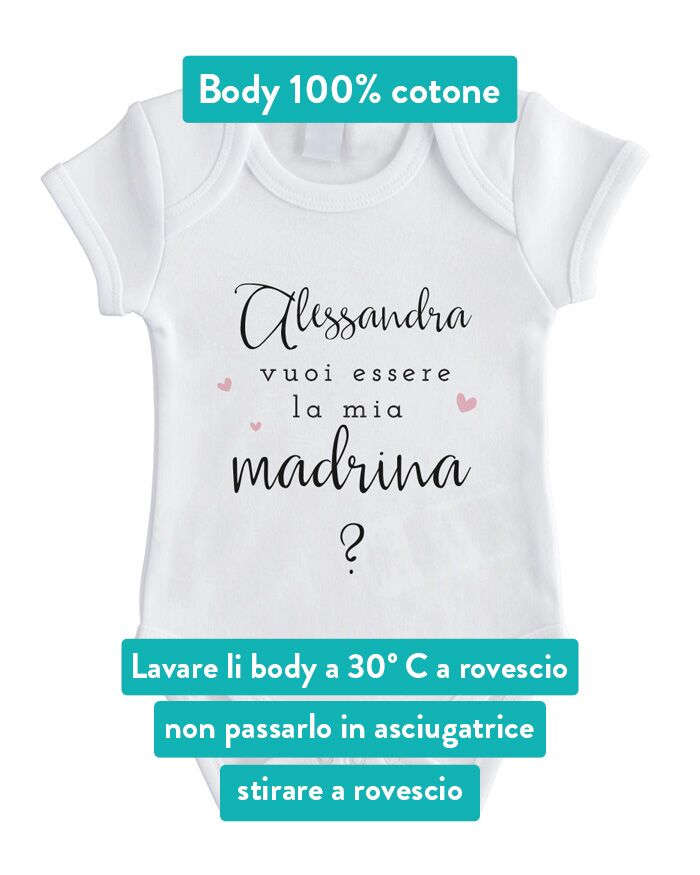 body-regalo-madrina-personalizzato