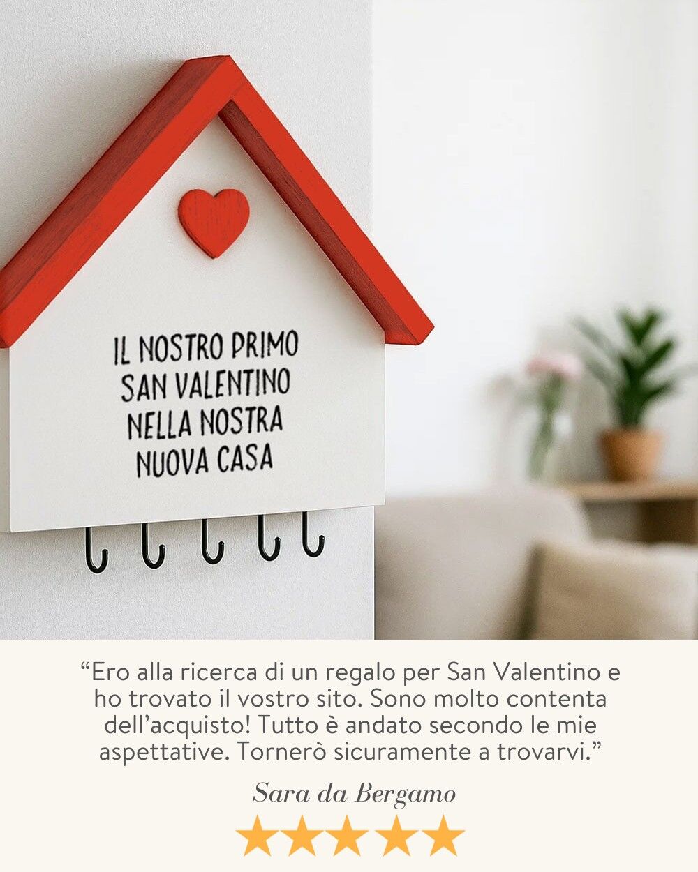 Casetta Appendichiavi Anniversario Amore San Valentino 2 4
