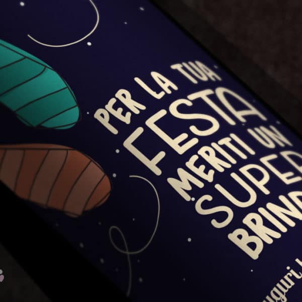Bottiglia Festa Papa Cravatte Personalizzata 5