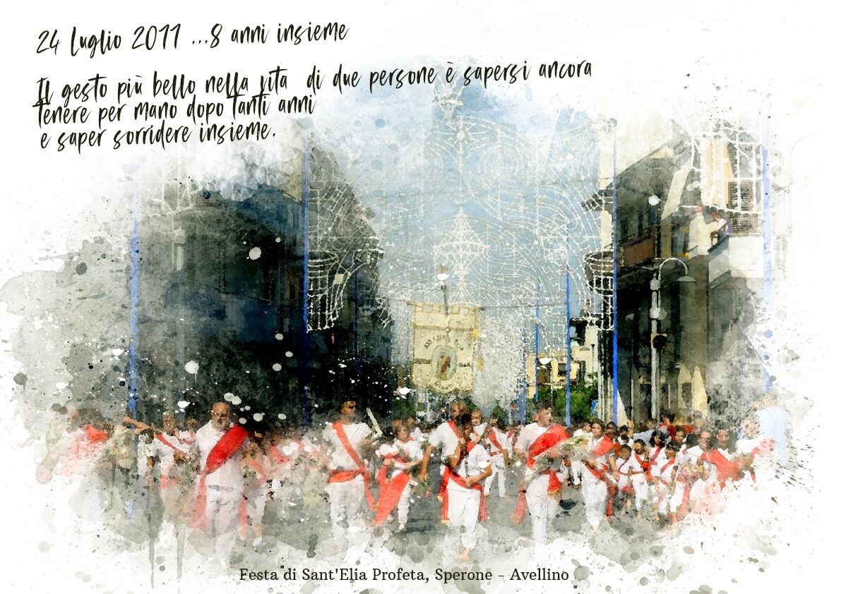 Illustrazione Acquerello Spagna Regalo San Valentino 2