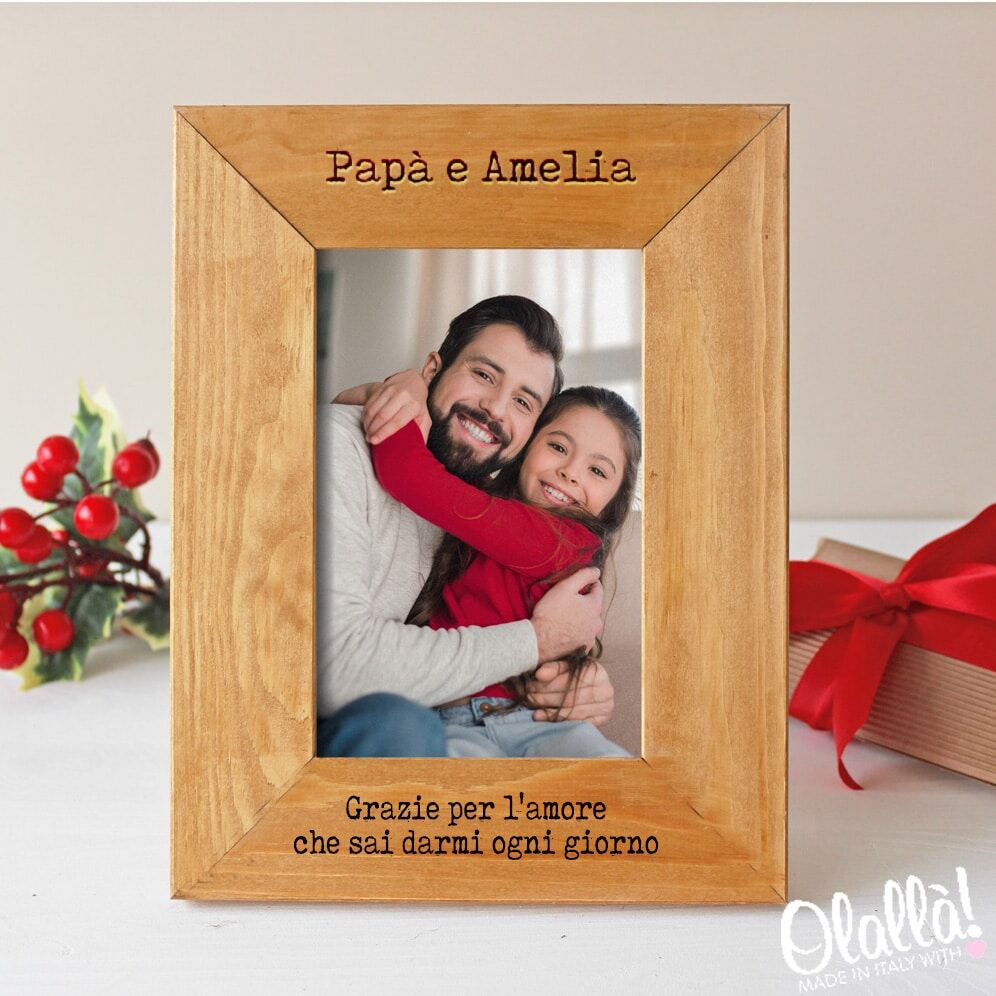 Cornice Personalizzata Papa Natale12