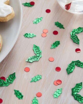 Decorazioni Tavola Vischio Natale
