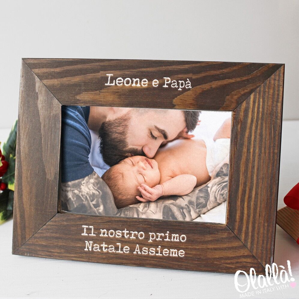 Cornice Personalizzata Papa Natale3