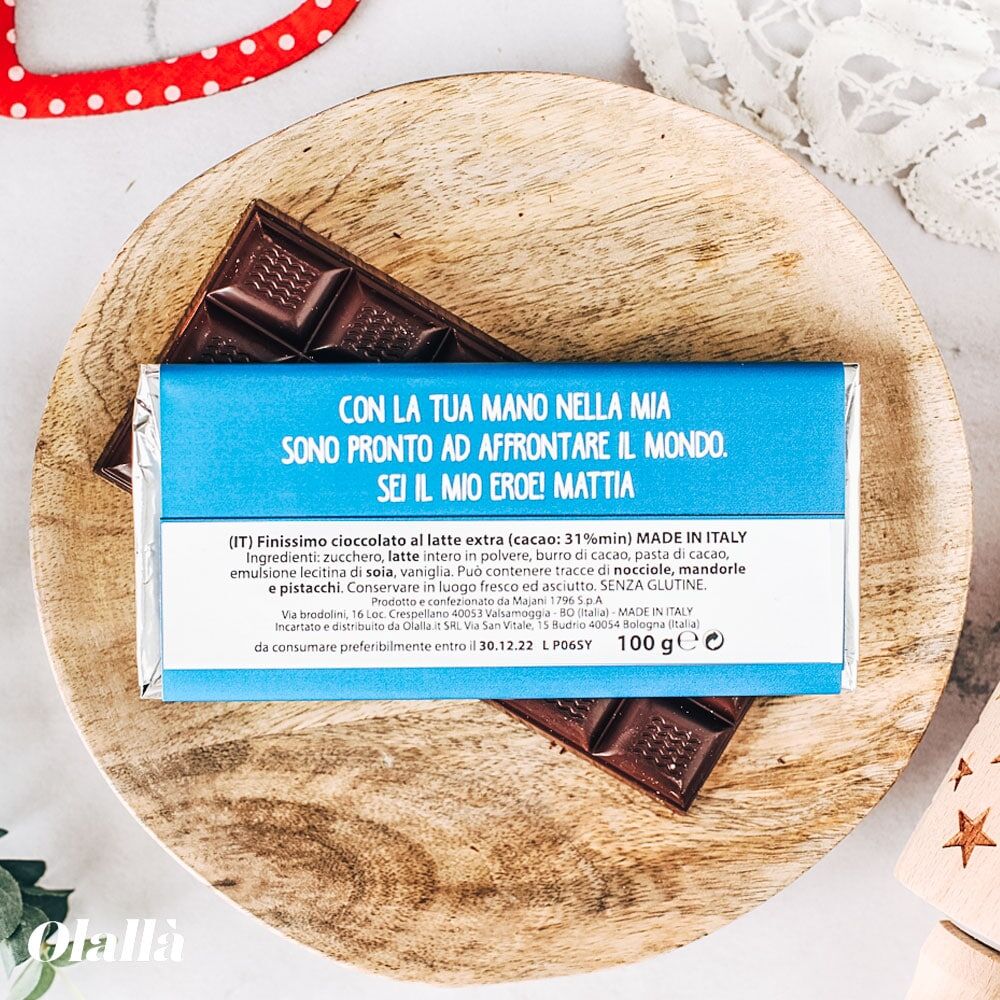 Cioccolata Personalizzata Papa Foto3