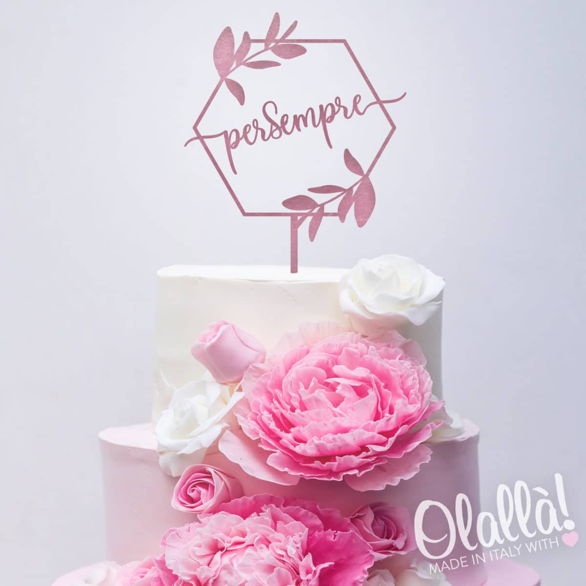 cake-topper-matrimonio-parola-personalizzato-rosa