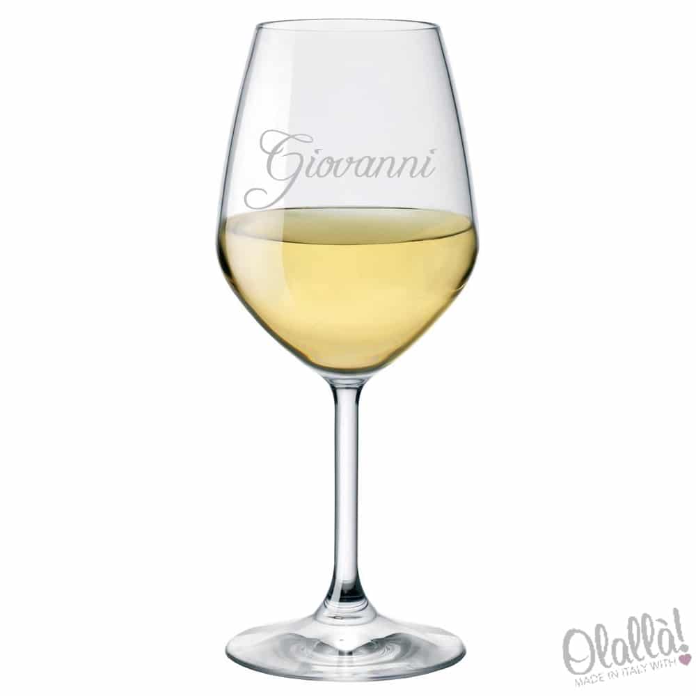 Calice Personalizzato Nome Corsivo Elegante41