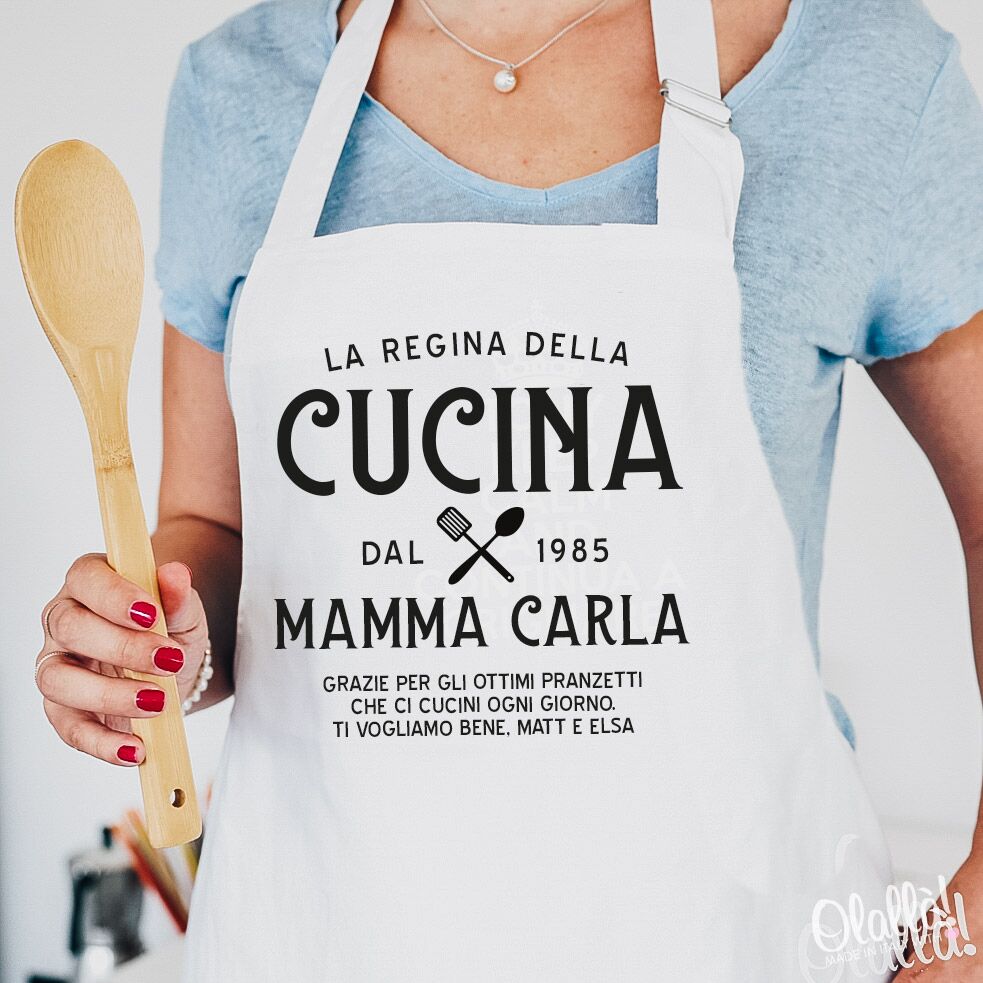 GREMBIULE REGINA DELLA CUCINA