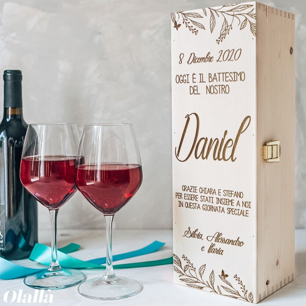 Cassettina Padrino Regalo Personalizzato