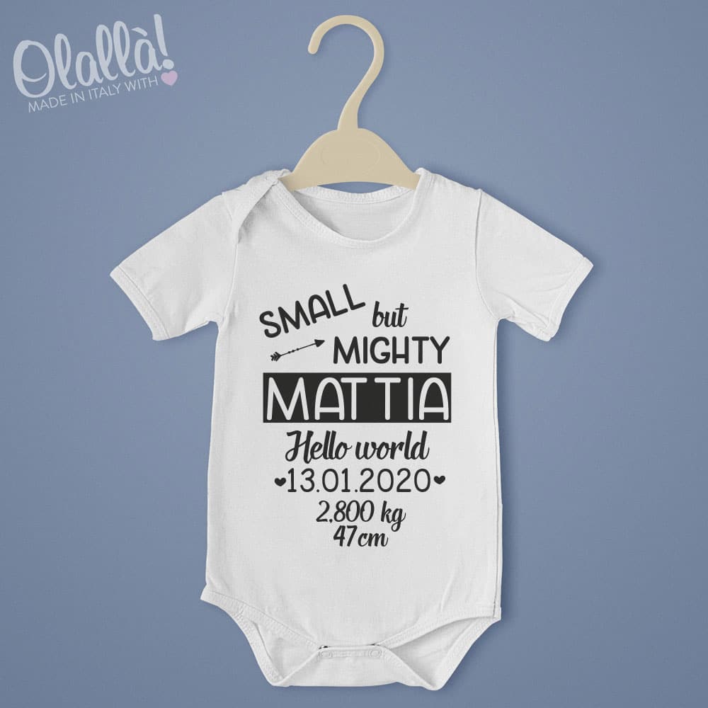 Body Small But Mighty Bianco Appeso
