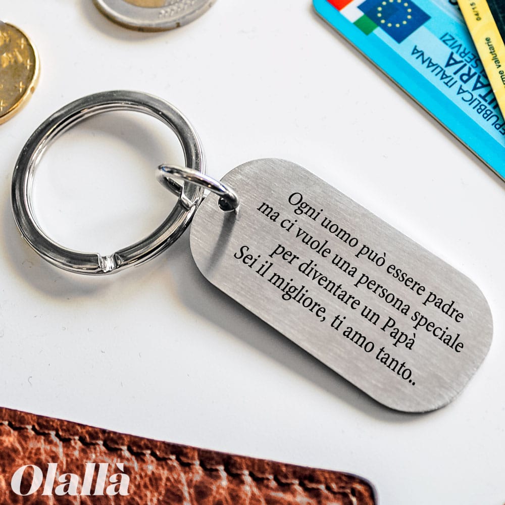 Portachiavi Calendario Papa Data Speciale Personalizzata433