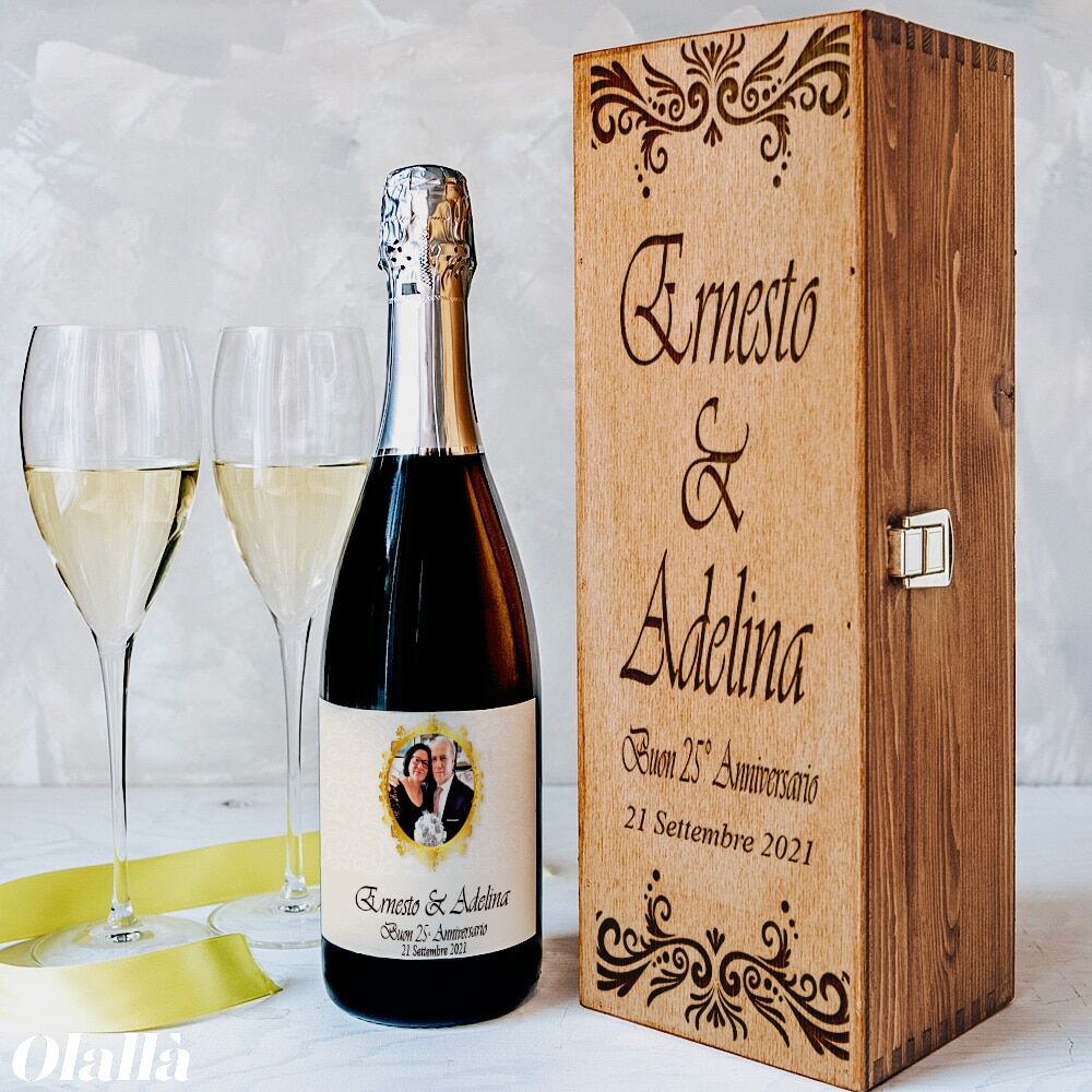 Cassettina Vino Personalizzata Anniversario3