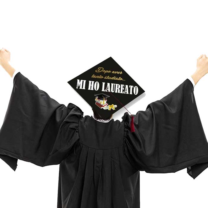 Tocco Stampato Laurea Divertente Mi Ho Laureato