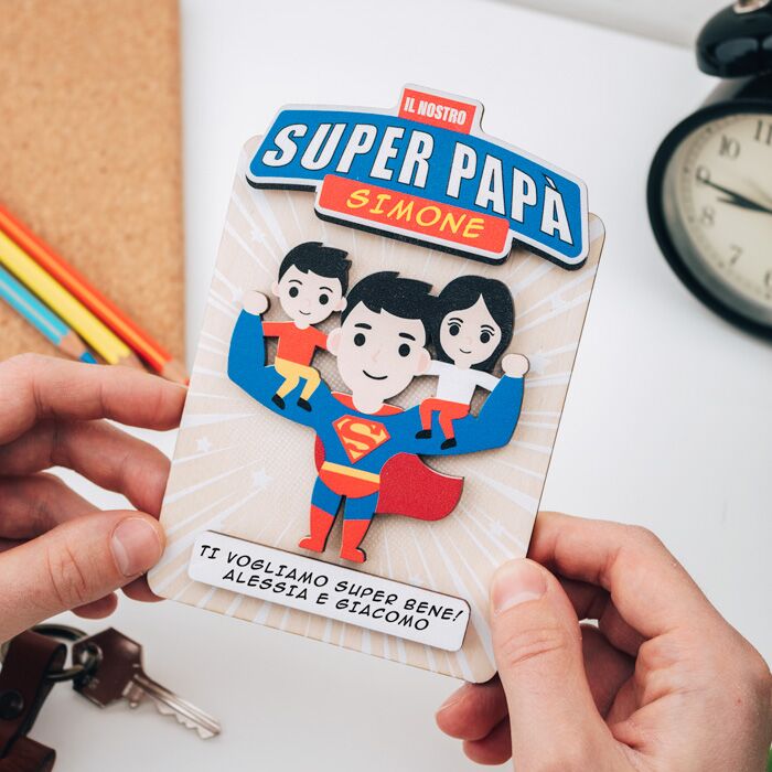 targhetta-super-papa-personalizzata-superman