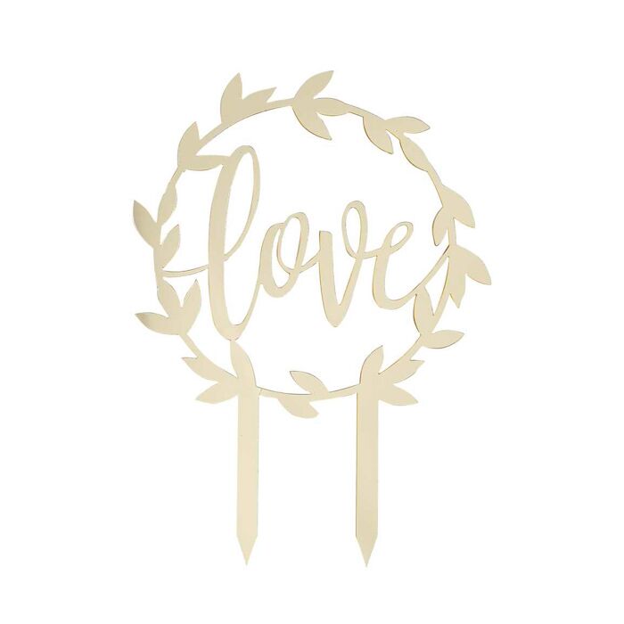 cake-topper-love-plexi-dorato