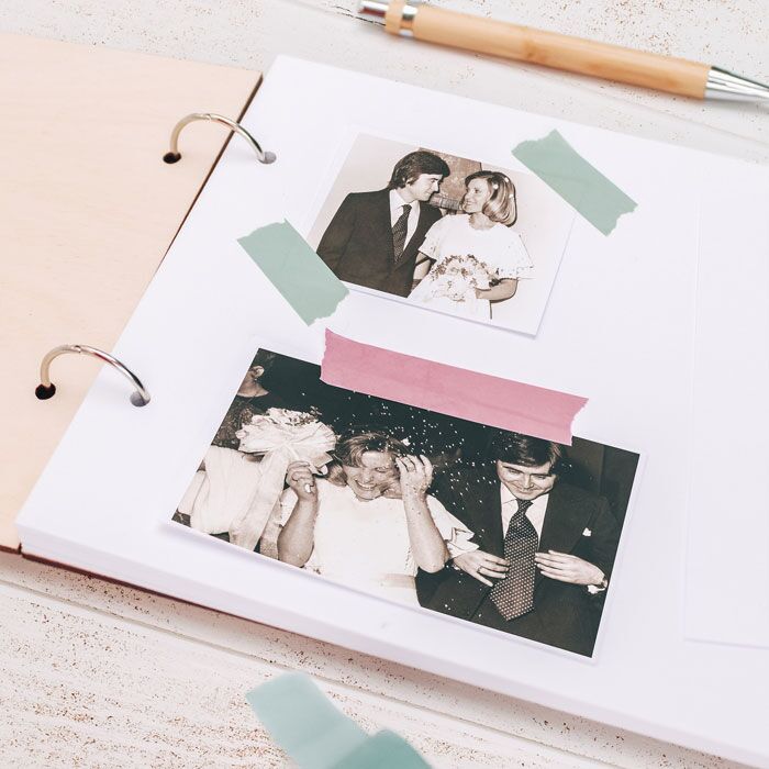 Libro Diario Foto Personalizzato Ricordi Matrimonio Regalo Anniversario11