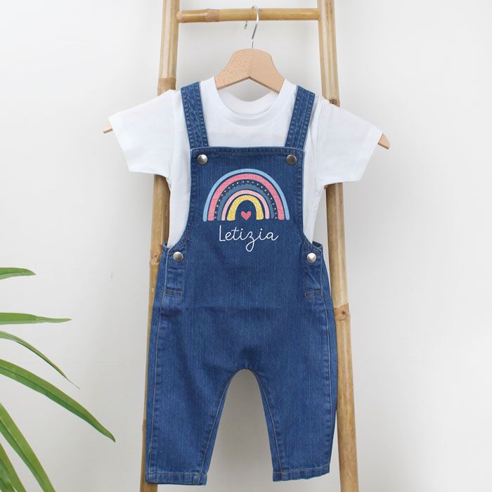 salopette-bambini-personalizzata-abiti-vestiti-baby-infanzia-arcobaleno-tuta-jeans
