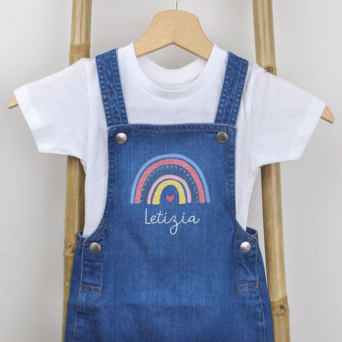salopette-bambini-personalizzata-abiti-vestiti-baby-infanzia-arcobaleno-tuta-jeans