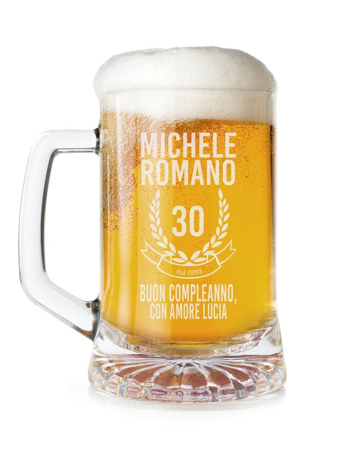 Boccale Personalizzato Regalo Compleanno Corona2