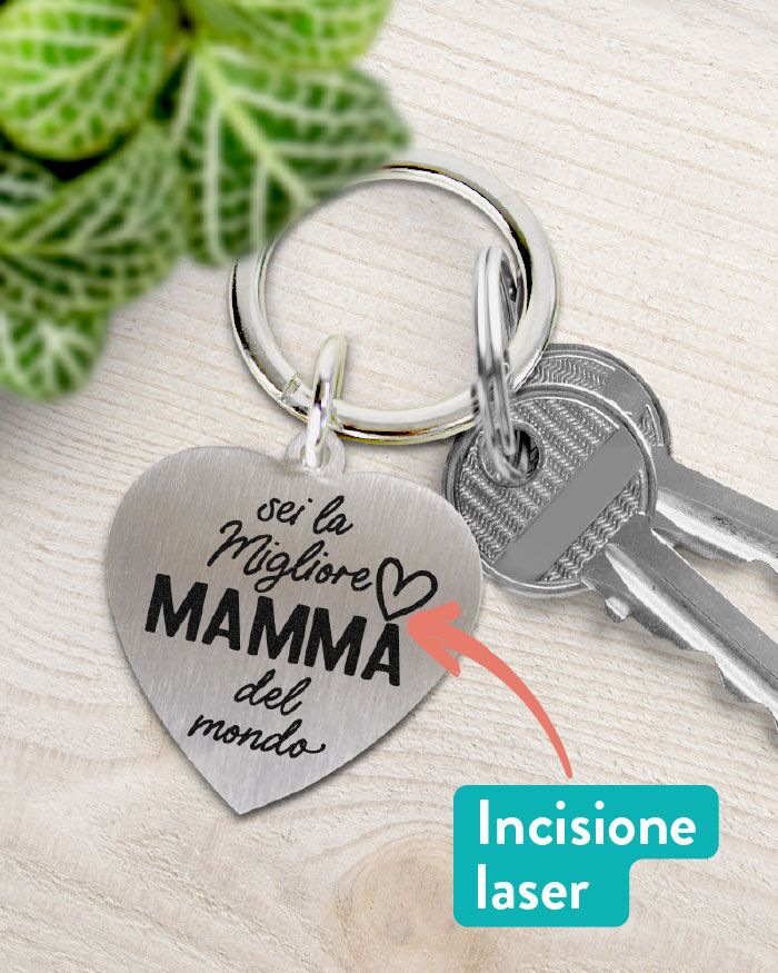 Portachiavi Acciaio Dedica Festa Mamma04