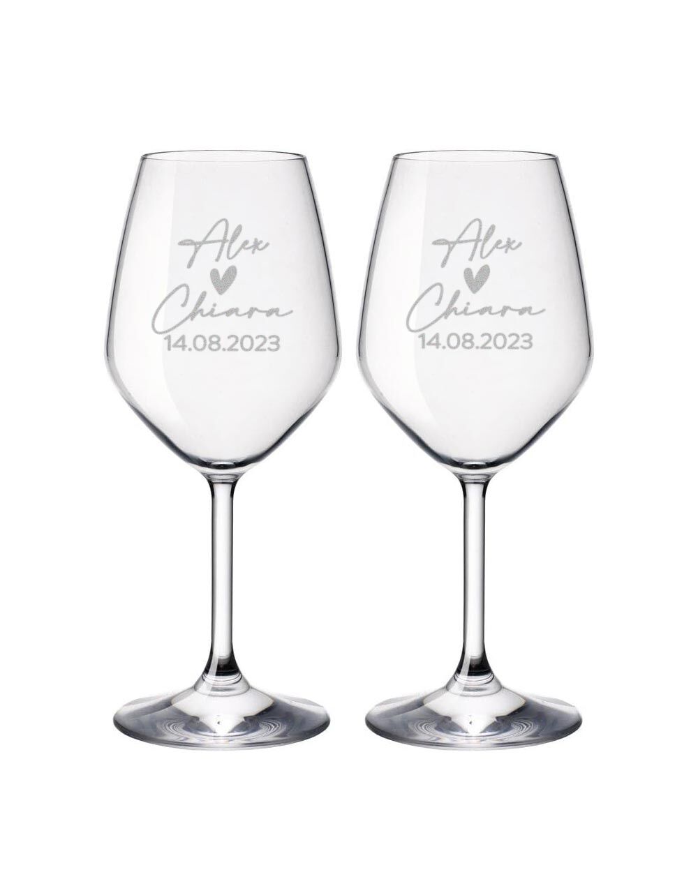Calice Vino Nome Personalizzato Regalo 13
