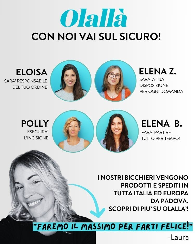 Calici Personalizzati Olalla Regalo Idea 4