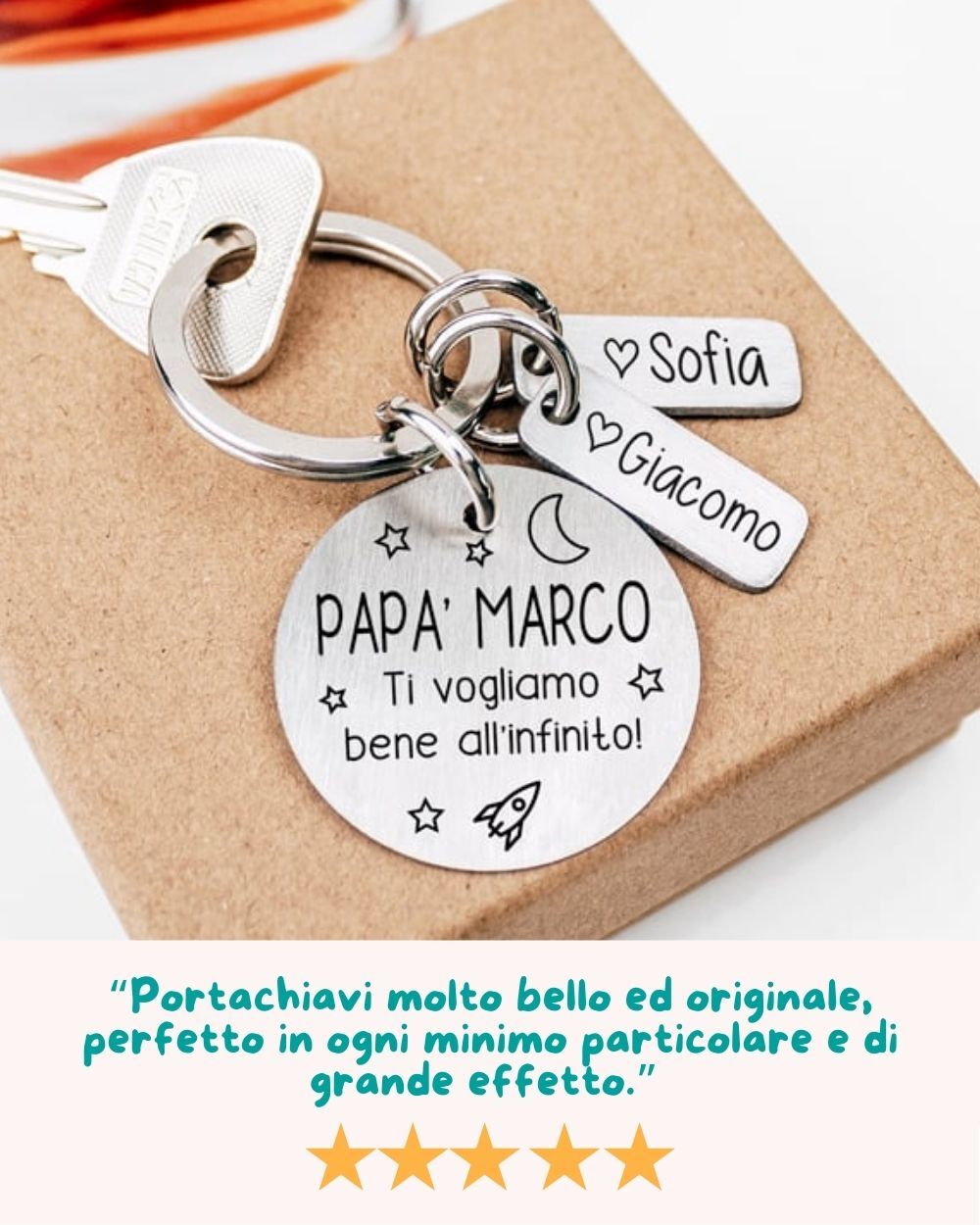infografica-portachiavi-razzo-papà-recensione
