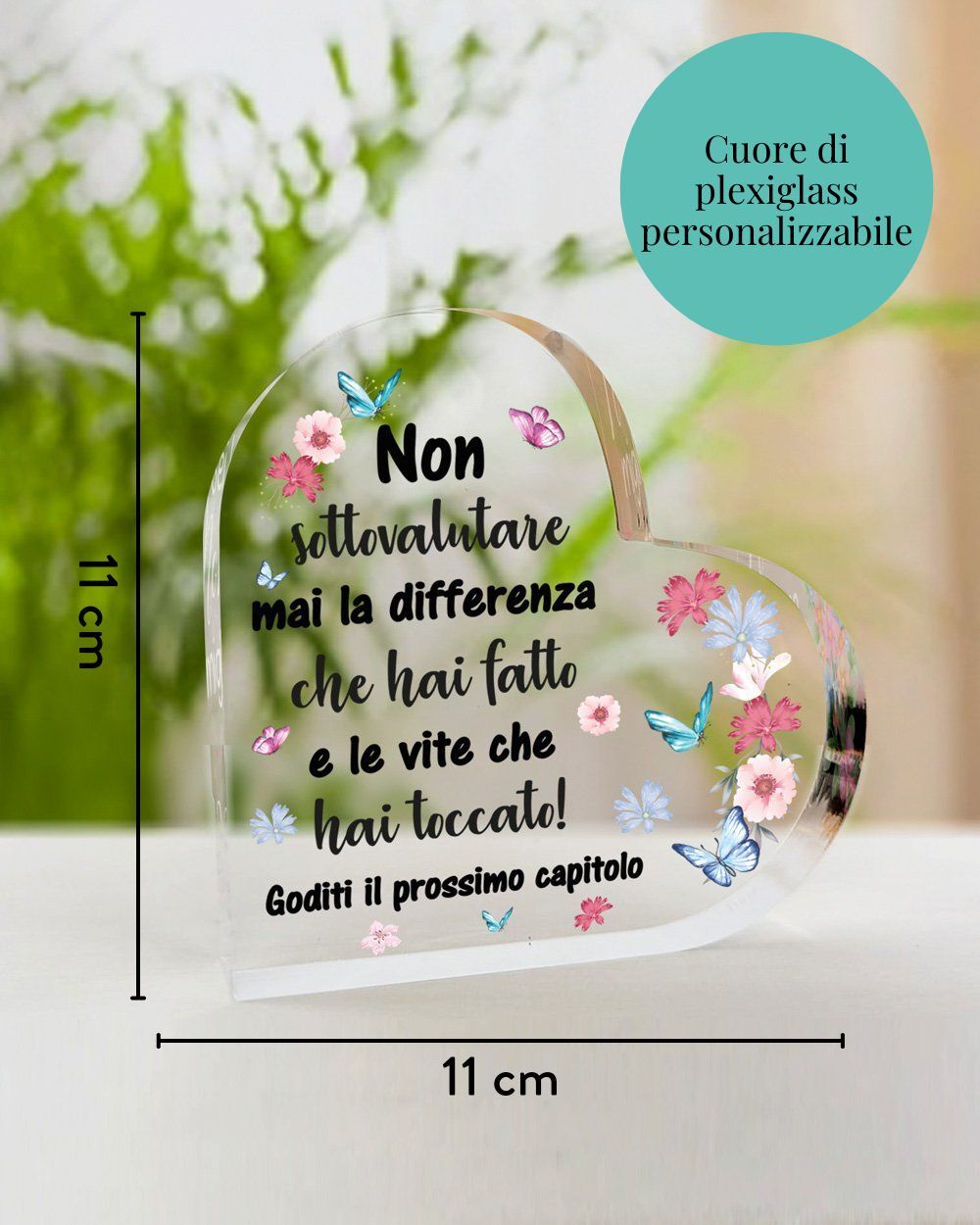 Regalo Pensione Cuore Personalizzato Info