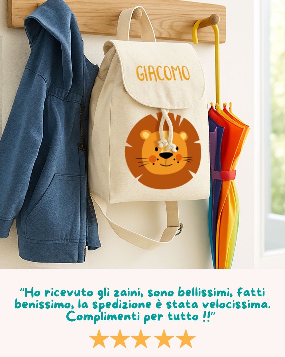 zainetto-leone-personalizzato-scuola-asilo