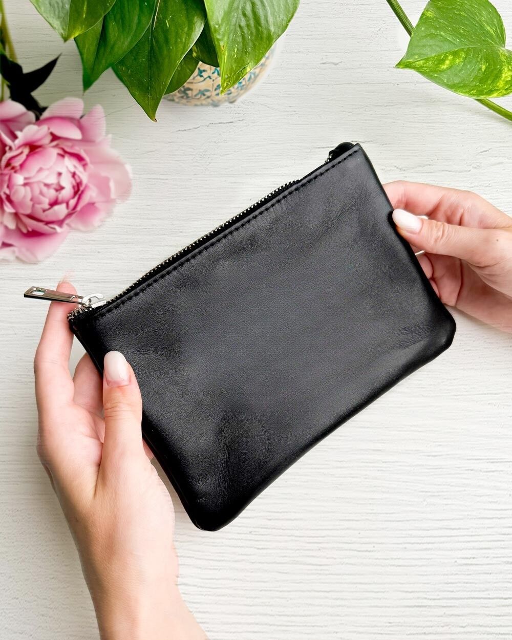 pochette cuoio
