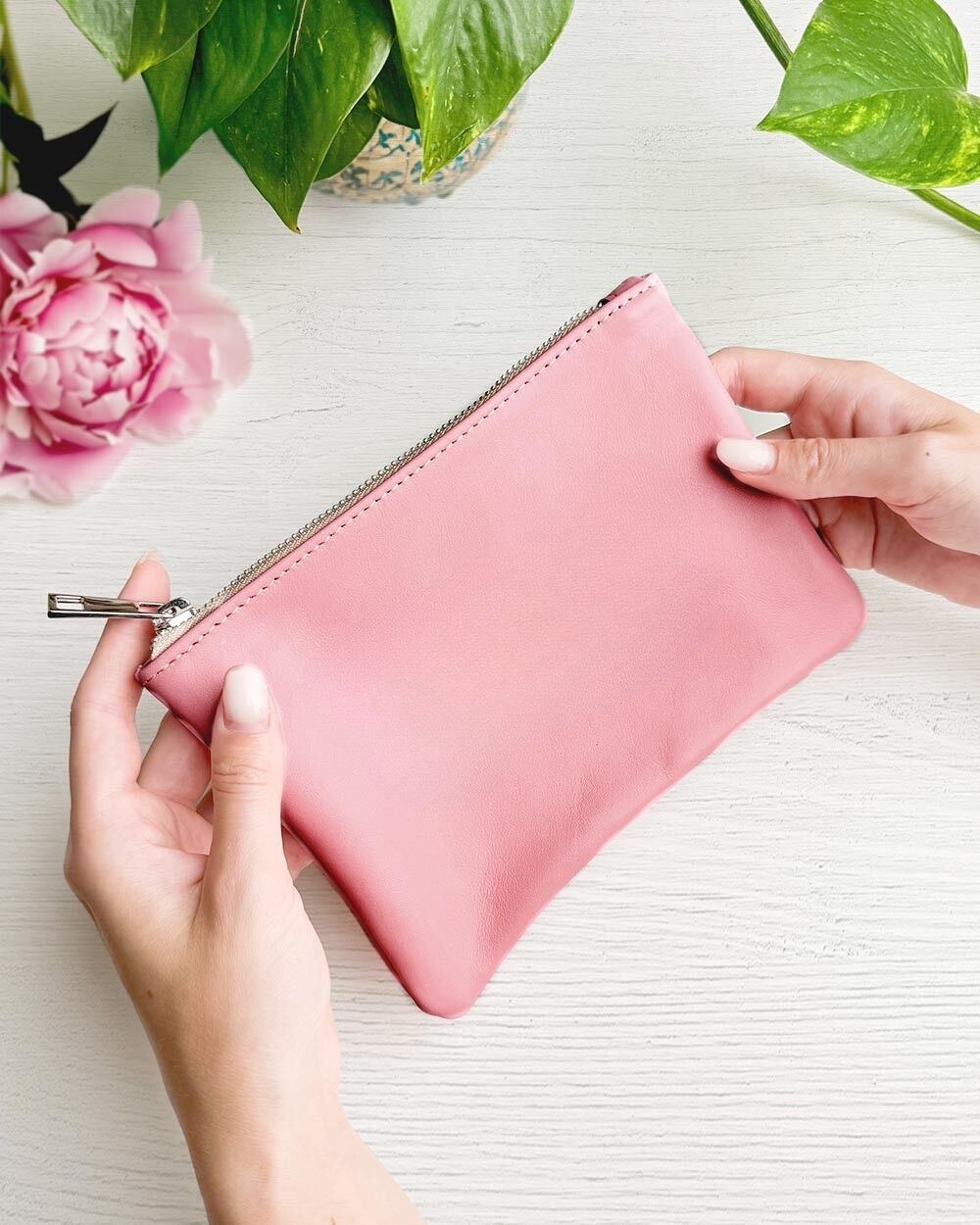 pochette cuoio