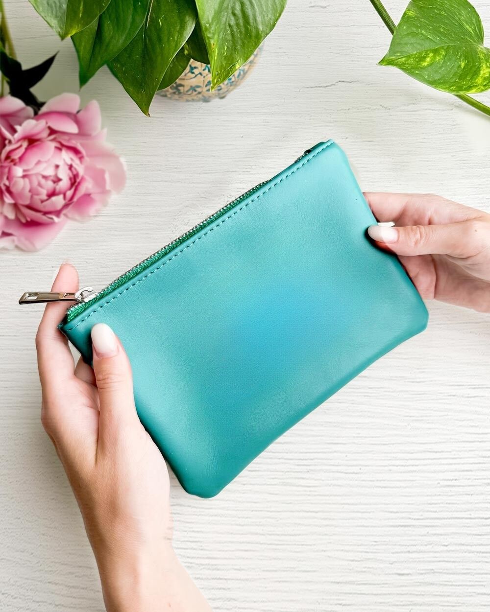 pochette cuoio
