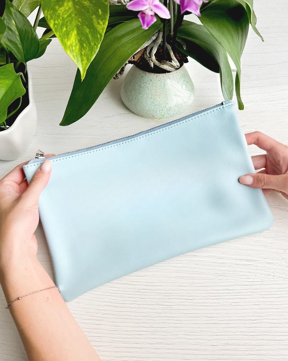 pochette cuoio