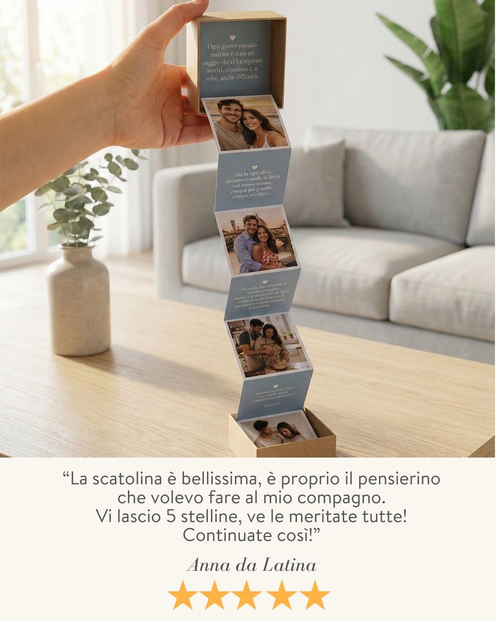 Explosion Box Scatolina Popup Personalizzata Regalo San Valentino 5