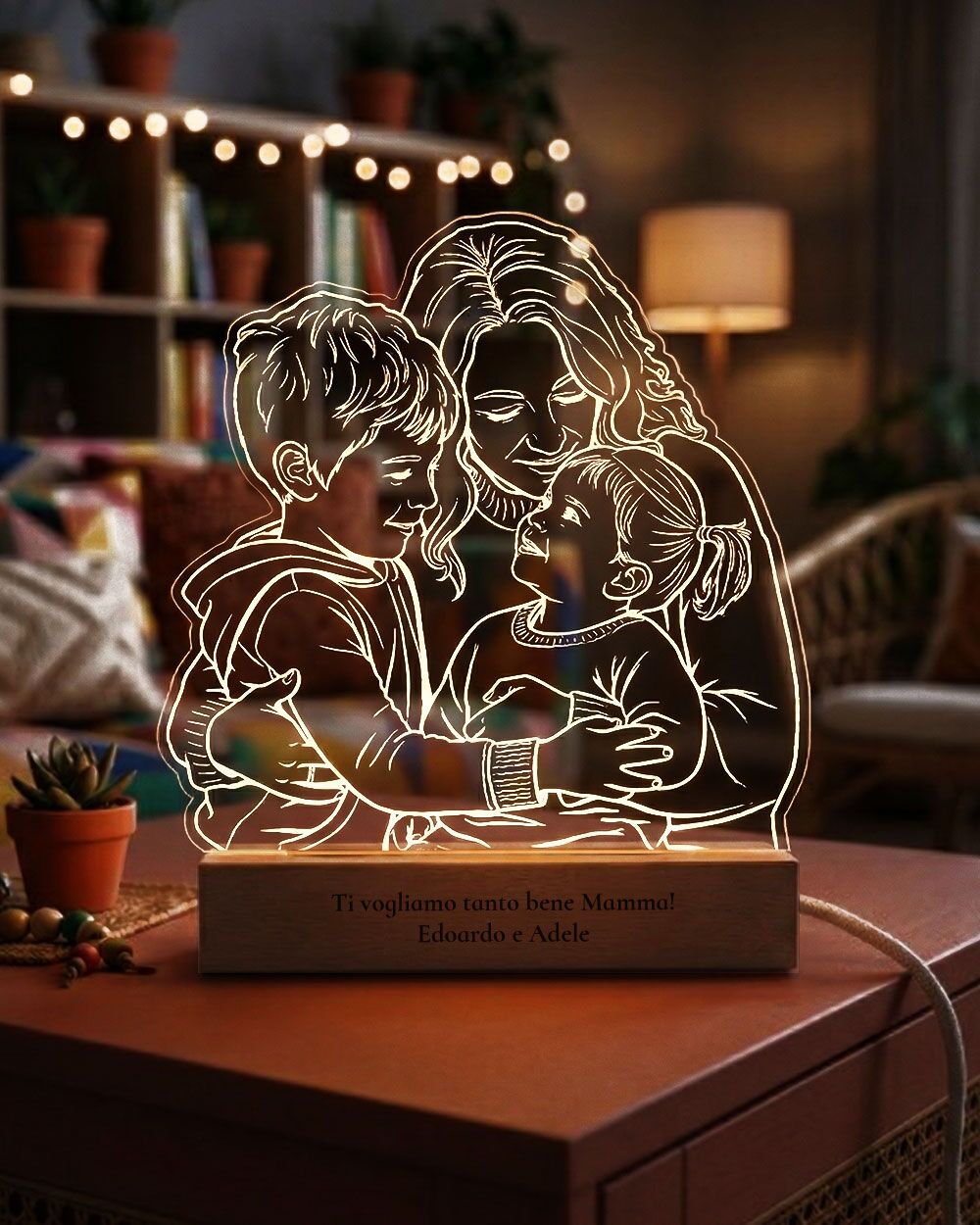 lampada-line-arte-mamma-personalizzata-foto