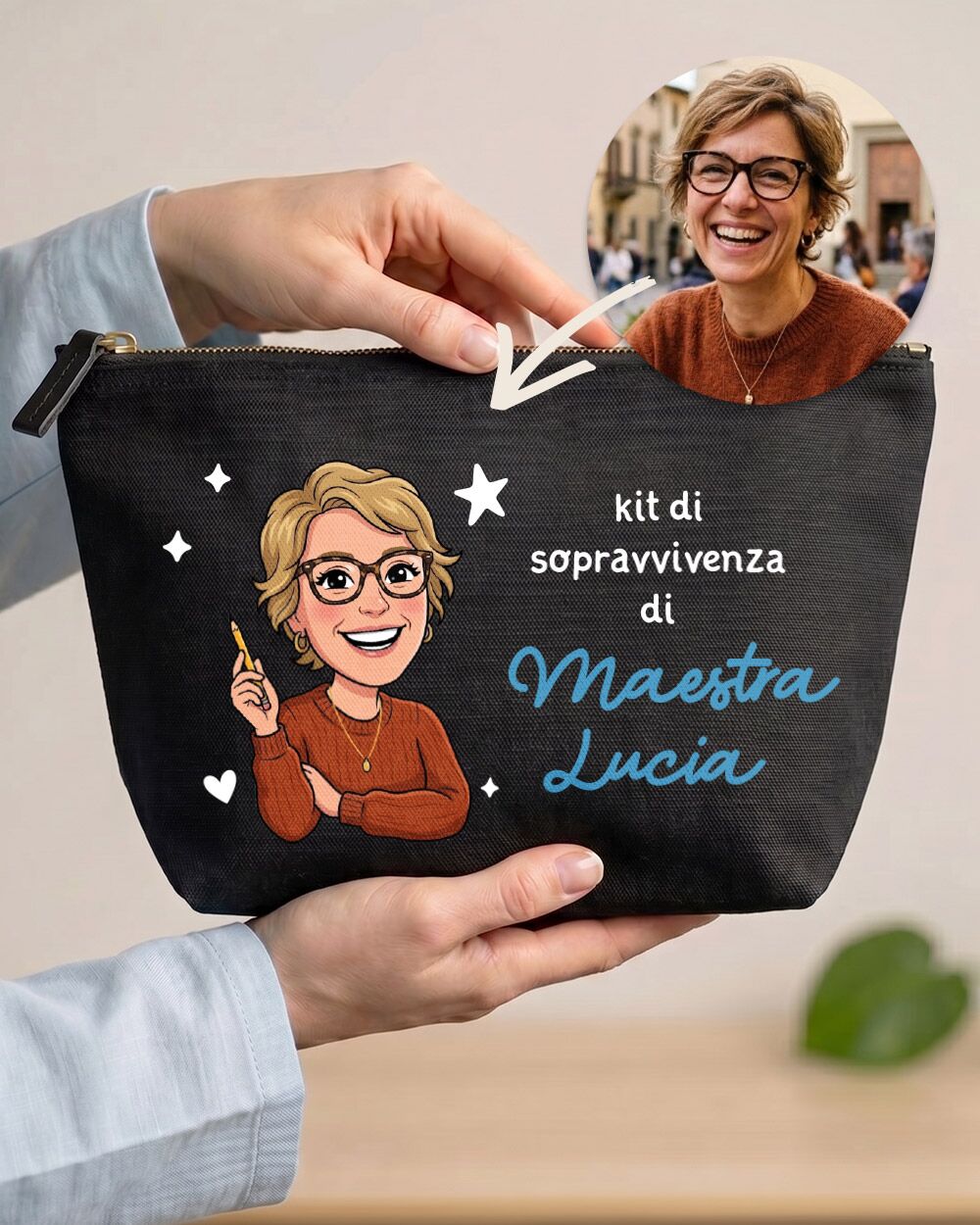 pochette-personalizzata-regalo-maestra-ritratto-caricatura03