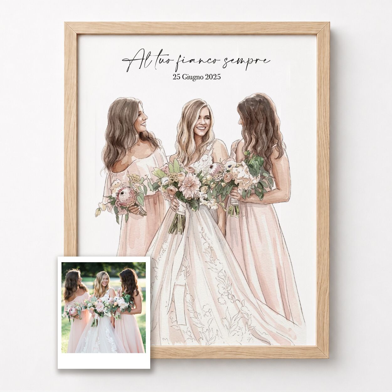 ritratto-matrimonio-damigelle-acquerello-linea-no-sfondoee0