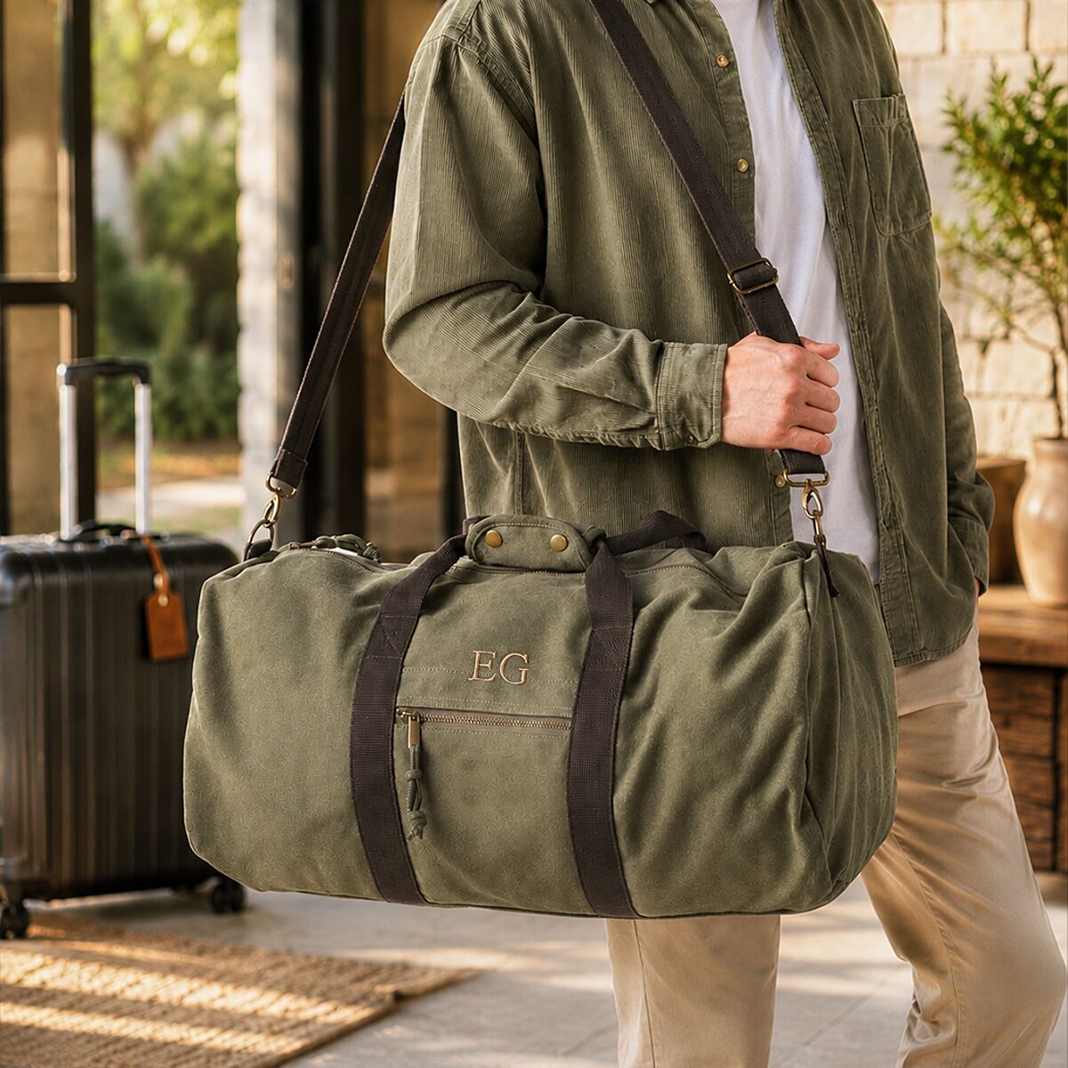 borsone-tracolla-personalizzato-regalo-uomo-verde-militaree