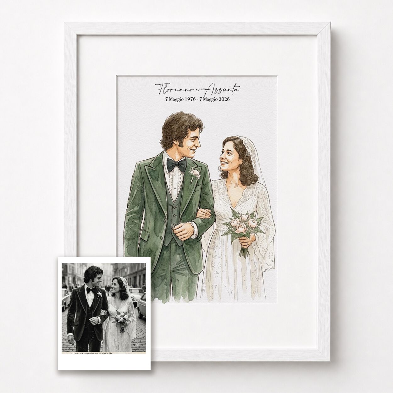 ritratto-da-foto-acquerello-coppia-anniversario-bianco-nero2
