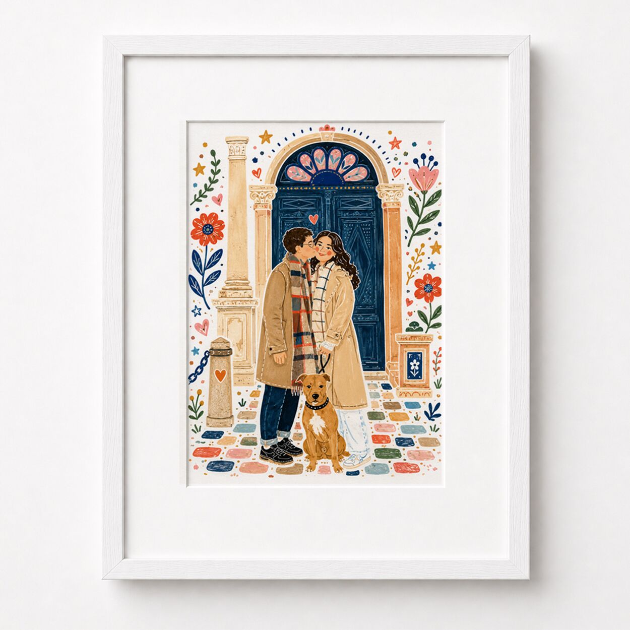 ritratto-da-foto-illustrazione-pop-innamorati