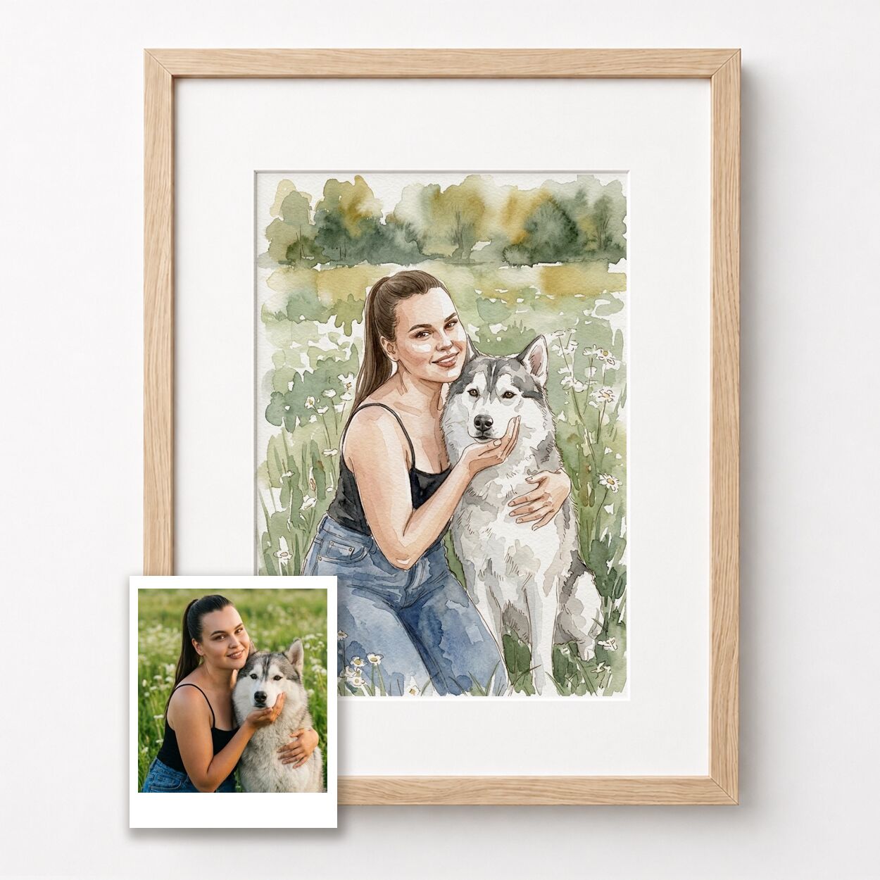 ritratto-da-foto-regalo-cane-acquerello-full-husky
