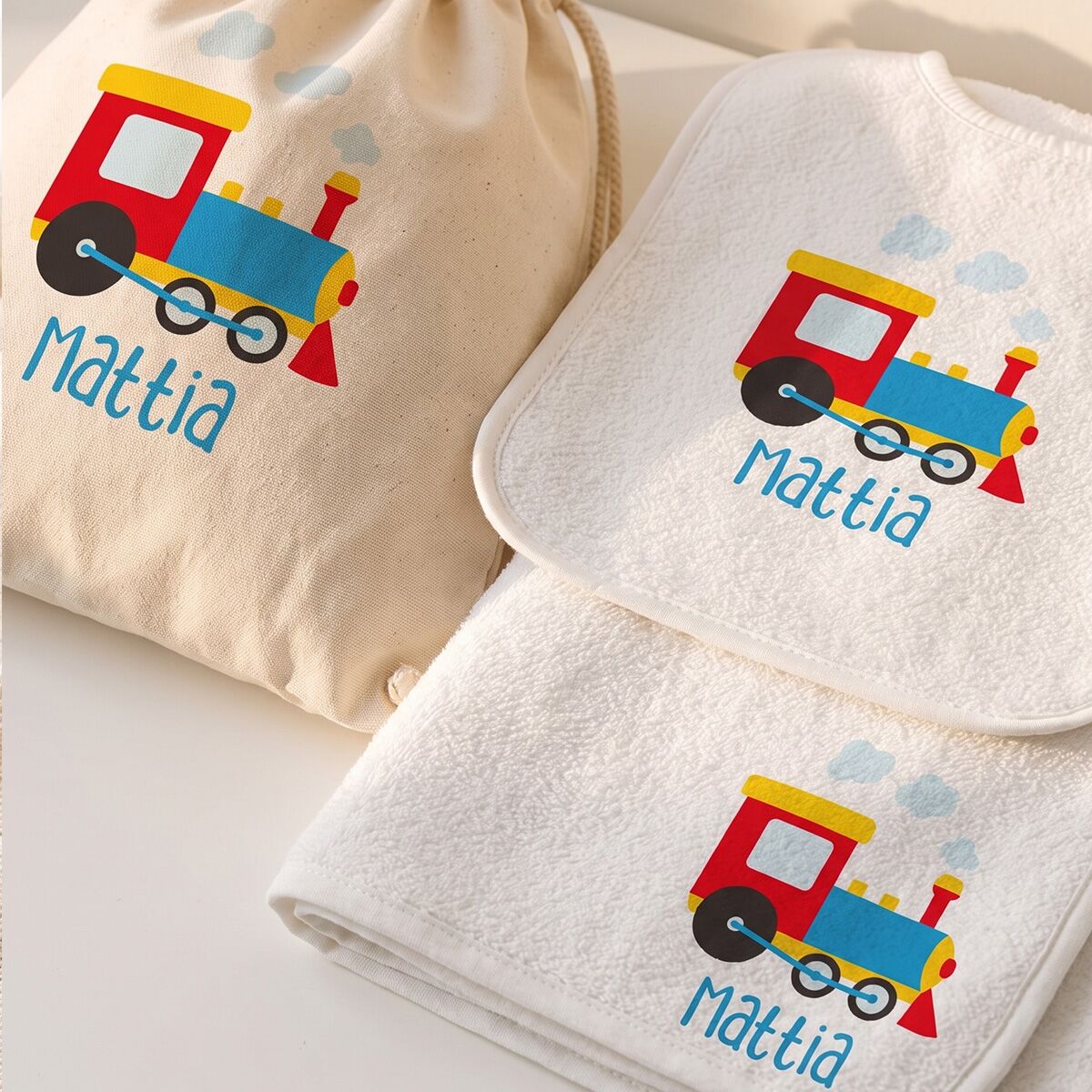 set-asilo-personalizzato-olalla-animali-sacca-zaino-TRENINO