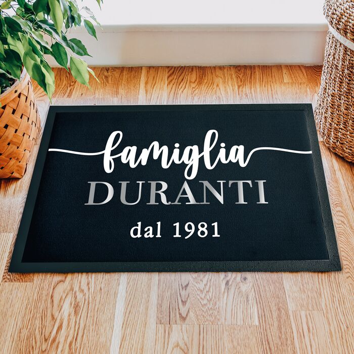 tappeto-zerbino-personalizzato-nome-famiglia-regalo-cana-nuova