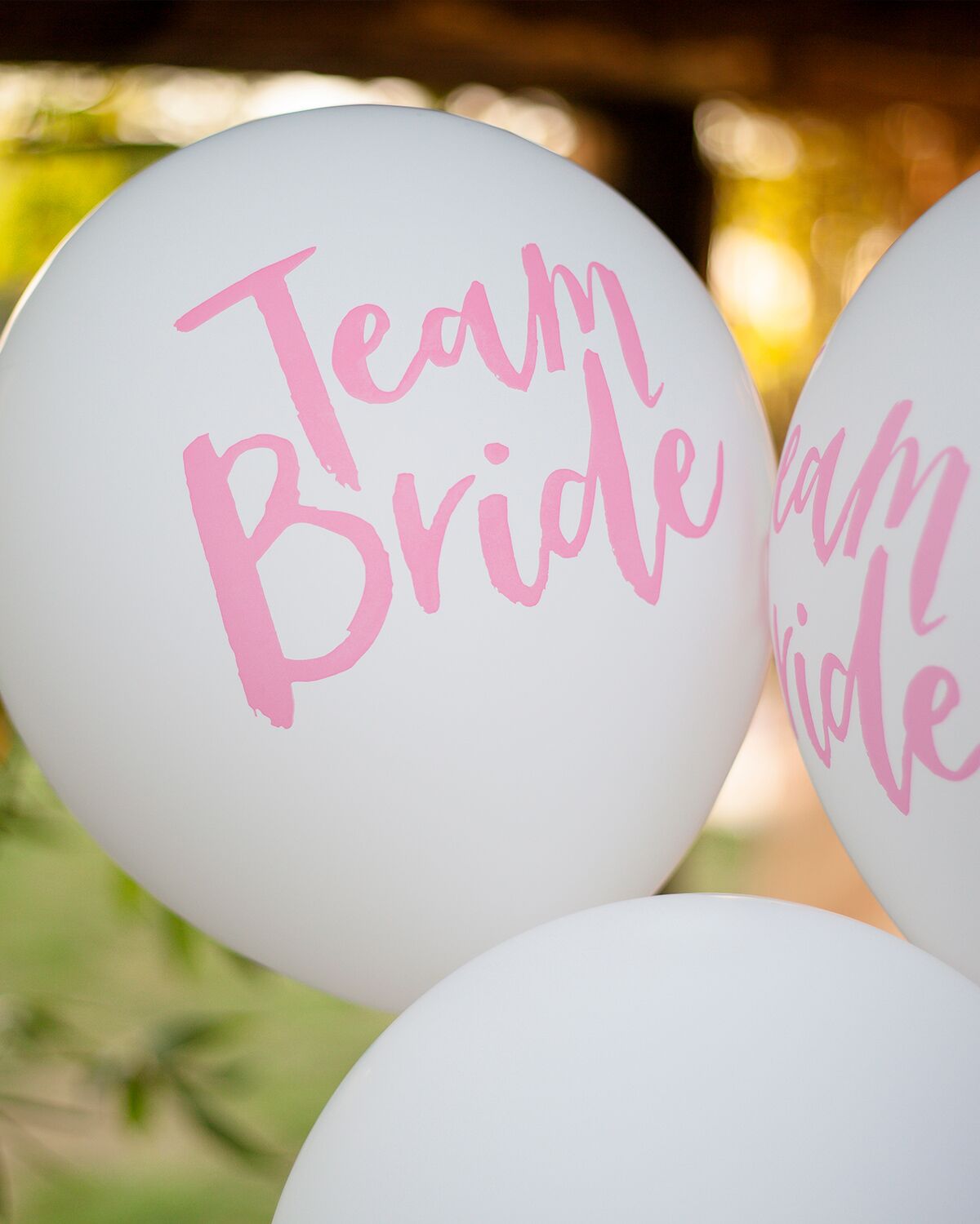 Adesivi Palloncini Personalizzati Team Bride