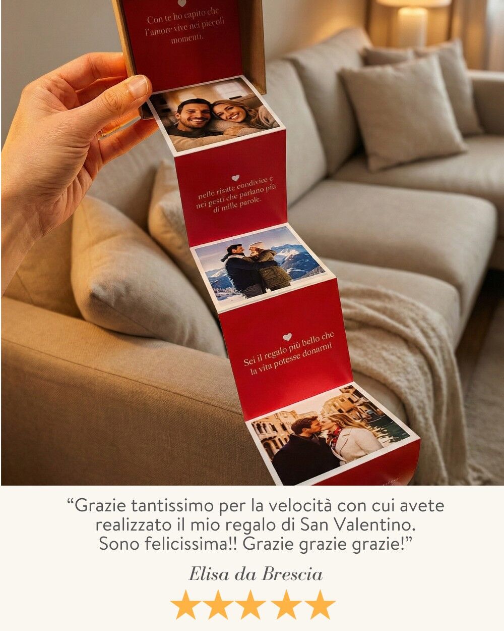 Explosion Box Scatolina Popup Personalizzata Regalo San Valentino 3